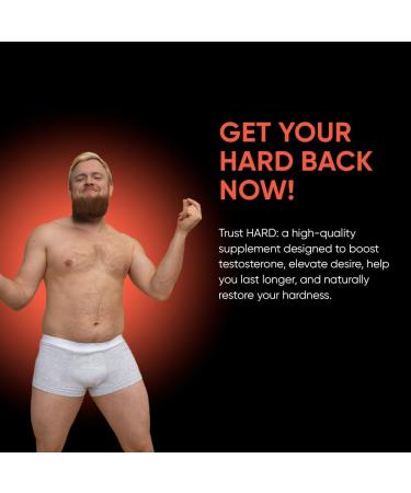 All Natural Hard Supplement for Endurance - 120 Vegan Capsules | Enhance Performance & Stamina - Buy Online on GoSupps.com