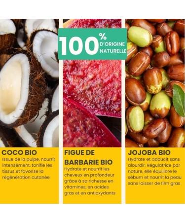 Pulpe de Vie - Huile s che Certifi e BIO 100ml - Non Collante - Figue de Barbarie - Nutrition Corps et Cheveux - Elixir aux Quatres Huiles V g tales - Parfum Solaire - YUKA 100/100 - Buy Online on GoSupps.com