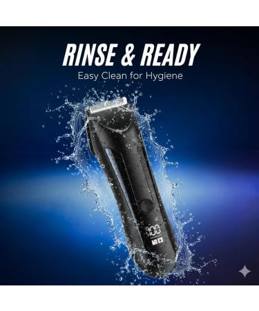 Tondeuse corps homme 100% tanche body groomer men zones intimes et torse rasoir lectrique corps et rasoir intime sans douleur usage sous la douche avec longue autonomie - Buy Online on GoSupps.com
