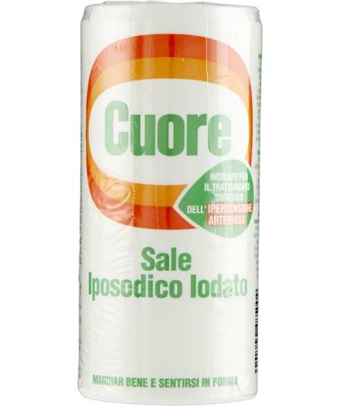 3x HEART Low Sodium Iodine Salt Salt Iodine Italian Iodine 180g Italian - Buy Online on GoSupps.com