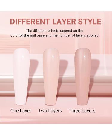  sularpek Sularpek 2-pack of 15ml HEMA and TPO-free nail gels for nail extension repair and strengthening (milky pink) - Buy Online on GoSupps.com