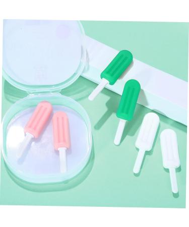 OHPHCALL 6 Pcs Popsicle Silicone Chew Silicone Pacifier Aligner Chewies Teeth Device Child Tray - Buy Online on GoSupps.com