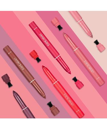 Mengxin 6 Colors Lipstick Set - Matte Lip Liners Waterproof Lip Tint & Gloss - Long-Lasting Makeup in Gift Box | Perfect for Colorful Looks - Buy Online on GoSupps.com