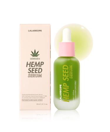 Hemp Beauty Face Serum for Dry Skin w/ Hemp Seed Oil Tea Tree Oil & Hyaluronic Acid | Skin Face Brightening Serum for Glowing Skin | Day and Night Moisturizer for Face Vegan Skincare