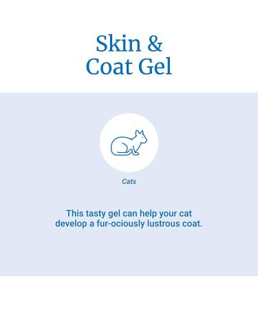 PetAg Skin and Coat Gel Supplement - Fatty Acids, Zinc, Vitamins A & E - 3.5 oz - 2 Pack - Buy Online on GoSupps.com