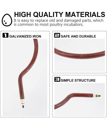 Balacoo Incubator Heating Tube Chick Accessories Egg Hatching Heating Tool Poultry Incubation Heater Element - Buy Online on GoSupps.com