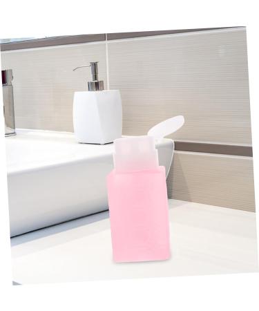minkissy Nail Oil Pink Nail Polish Nail Polish Remover Dispenser Pump Dispenser Nail Polish Remover Pump Makeup Remover Dispenser Plastic Travel Powder Pump Manicure 6x5x13cm Pink - Buy Online on GoSupps.com