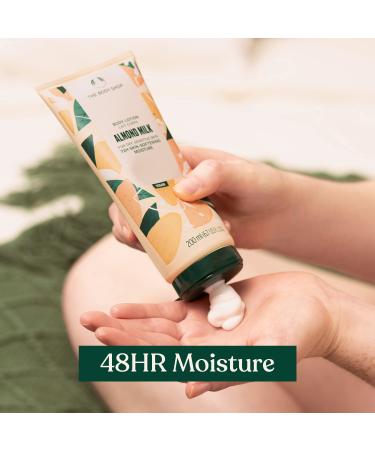 Body Shop Almond Milk & Honey Body Lotion 6.7 oz - Hydrating & Moisturizing Skincare for Dry, Sensitive Skin - Hypoallergenic - Buy Online on GoSupps.com