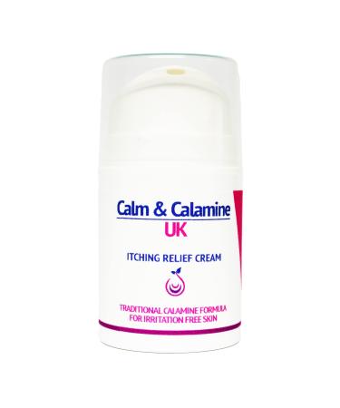 Veil Cover Cream Calm and Calamine UK | Traditional Calamine Cream for Irritated or Itchy Skin Relief 50g 50 g (Pack of 1)