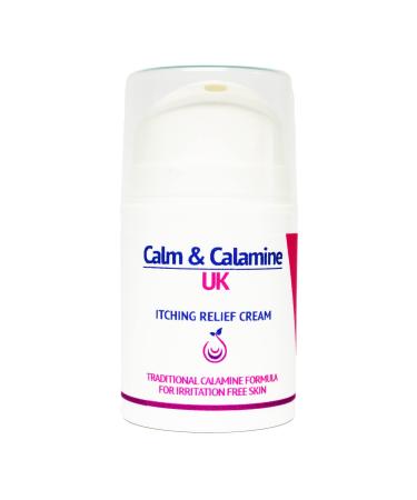 Veil Cover Cream Calm and Calamine UK | Traditional Calamine Cream for Irritated or Itchy Skin Relief 50g 50 g (Pack of 1)