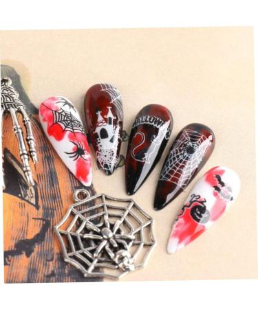 Nail ornamentHalloween Nail Sticker Adhesive 3D Luminous Little Monster Nail Art Accessories for Women Style1 - Buy Online on GoSupps.com
