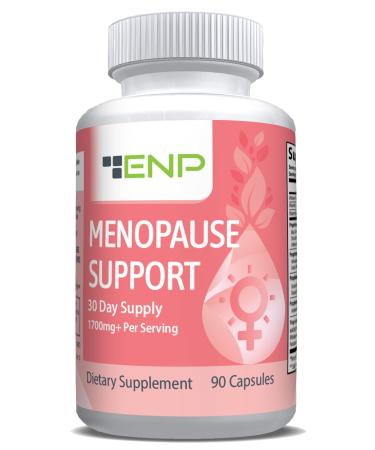 ENP Menopause Support for Women with Black Cohosh Red Clover and Prebiotic Blend
