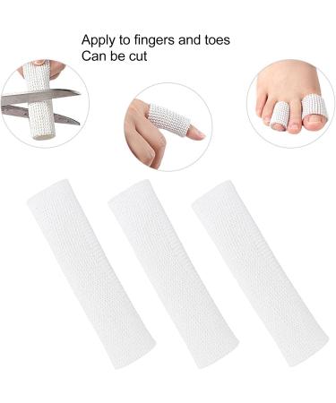 3pcs XL Toe Tubes Sleeves - Free Cut Toe Separator Protector for Calluses Corns & Blisters | Finger Tube for Pain Relief - Buy Online on GoSupps.com