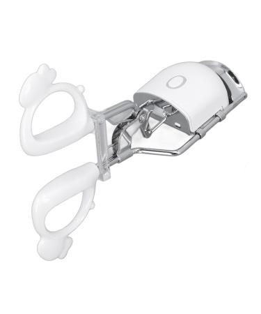Electric Heated Eyelash Curlers Rapid Heated Lash Curler with Sensing Heating Silicone Pad Quick Curling Long Lasting USB Eye Lash Curler for Both and False