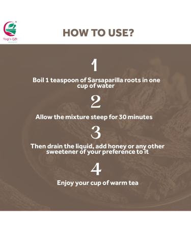 Sarsaparilla Root 1 LB - Indian Hemidesmus indicus - Yogi's Gift - Buy Online on GoSupps.com