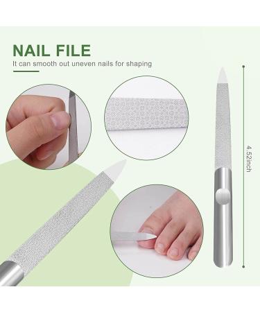 TEAORB 5PCS Professional Ingrown Toenail Tool Kit - Premium Stainless Steel Pedicure & Manicure Tools for Nail Correction, Pain Relief & Care - Buy Online on GoSupps.com