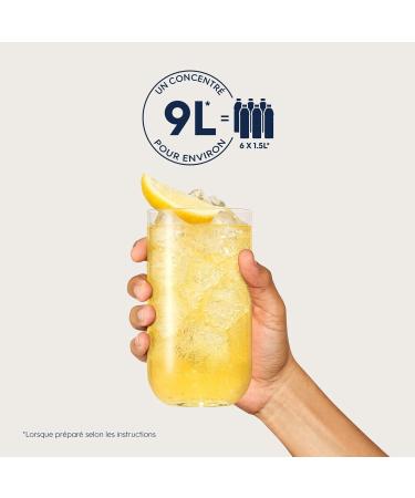 SodaStream Sugar Free Lemon Concentrate for Sparkling Water and Soda Machine | Prepare Up to 9 Litres of Lemon Soda in Seconds 440ml (Pack of 6) - Buy Online on GoSupps.com