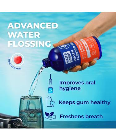 Buy Concentrated Irrigant Mouthwash Gum Care - Fruit Flavor Alcohol & Fluoride Free - 186 fl. oz for Waterpik Water Flossers - Made in USA - Buy Online on GoSupps.com