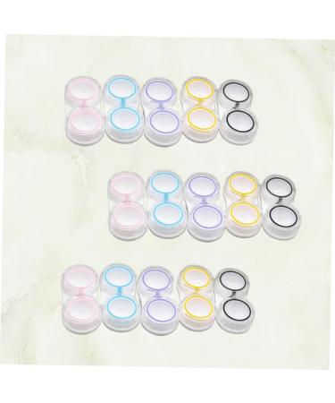 JECOMPRIS 15-Pack Lens Container & Colored Contact Lens Carrying Bag - Stylish Accessories for Eye Care - Buy Online on GoSupps.com