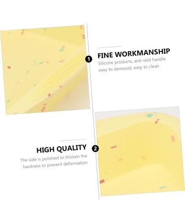 OUNONA 3 Pcs Cake Mold Cake Liners Molds Cookie Mold Cake Pan Mold Baking Mold Silicone Cupcake Pan Candy Molds Candy Making Roasting Pan Silicone Mold Chocolate Silica Gel Paper Cup 26.5x24.5cmx3pcs Yellowx3pcs - Buy Online on GoSupps.com