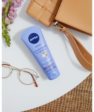 NIVEA Hand Cream Smooth Hands and Nail Protection 100 ml - Buy Online on GoSupps.com
