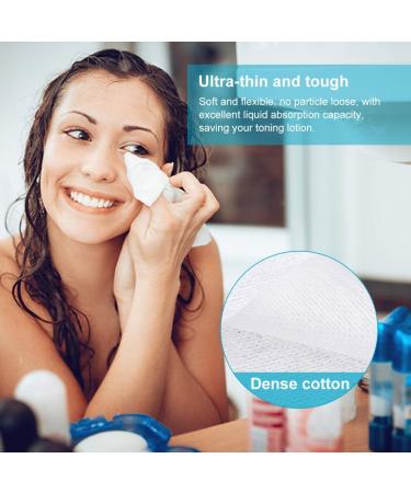 HEALLILY Non-Woven Facial Cotton Gauze Pads 100pcs - 10x10cm Folded, 20x20cm Unfolded - Gauze Sponge Esthetician Cotton Pad - Buy Online on GoSupps.com