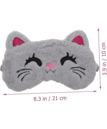 FOMIYES Sleep Masks & Eye Covers - 6 Pcs Light Blocking Eye Shades for Men & Kids - Plush Bunny Animal Design - Ideal for Travel & Sleeping - Buy Online on GoSupps.com