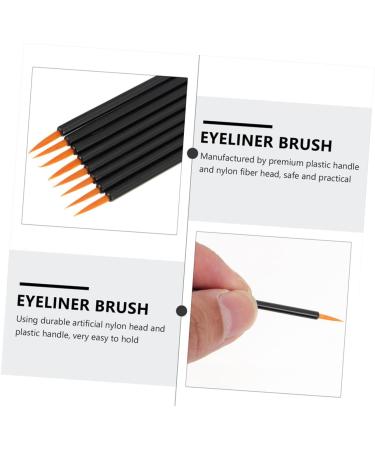 Baluue 300 Pcs Disposable Eyeliner Brush Lipstick Gloss Applicator Makeup Applicator Black Artificial Fiber 9x6.5cmx3pcs Blackx3pcs - Buy Online on GoSupps.com