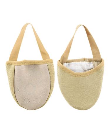 1 Pair Yoga Toe Protector Supple Front Palm Pads Anti-Skid Front Sole Shoes Pads Half Palm Socks Sweat-Absorbent Forefoot Socks Non-Slip Front Sole Shoes Pads Shoes Cushion
