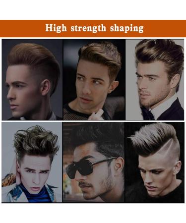 Matte Textured Hair Style Clay for Men - Styling Paste Long-Time Strong Hold 2.82 Oz Hair Styling Product for Thicken Volume Building Grey - Buy Online on GoSupps.com