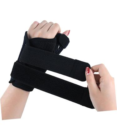Milisten Thumb Brace for Right Hand - Carpal Tunnel Support Wrist Stabilizer & Splint Sleeve - Herringbone Design - Buy Online on GoSupps.com