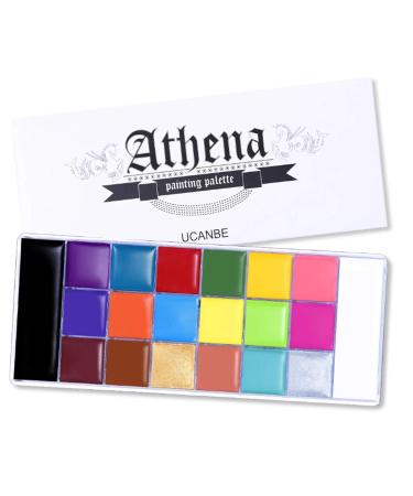 20 Colors Makeup Palette Set & 10-Piece Brush Kit - Professional Face Paint for Flawless Application | International Shipping Available - Buy Online on GoSupps.com