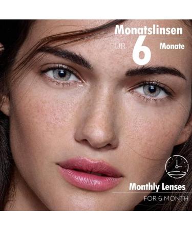 Anesthesia Colored Contact Lenses Claro - Monthly Soft Color Lenses for Dark Eyes (0.00 Diopter) - Buy Online on GoSupps.com