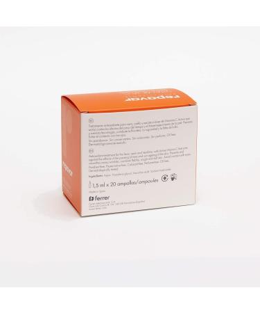 Repavar Revitalizing - Active Vitamin C Face Care - Prevents Aging - Intensive Firming and Revitalizing Treatment - 20 ampoules of 1 ml - Buy Online on GoSupps.com