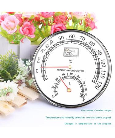 Buy ARMYJY Digital Thermohygrometer - Accurate Thermometer Hygrometer for Sauna & Outdoor Use | Fast International Shipping - Buy Online on GoSupps.com
