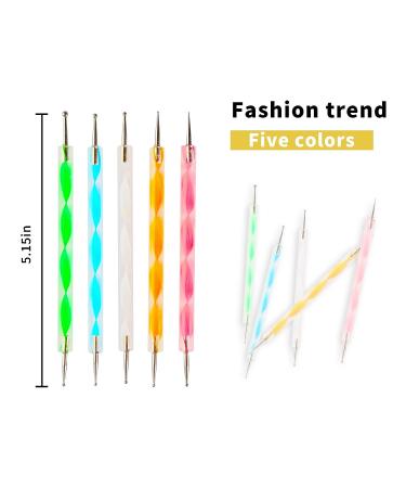Crazy Sales Nail Art Dotting Tool 5pcs Metal Ball End Nail Pen Set - Studio, Life, Daily, Home - Buy Online on GoSupps.com