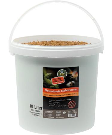 Super Worms 10L - Dried Mealworms for Fish Birds Hedgehogs & More | Ideal Bird & Hedgehog Feed - Buy Online on GoSupps.com