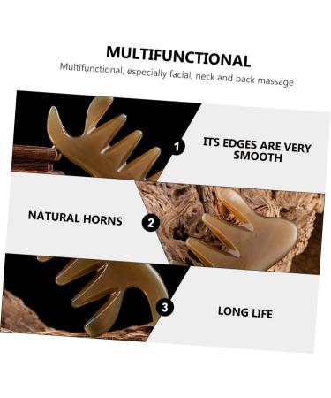 TOVINANNA 3-Piece Scratching Comb & Earpiercing Set | Handheld Head & Body Massage Device for Facial & Trigger Point Relief | 11x5.5x0.7 cm - Buy Online on GoSupps.com