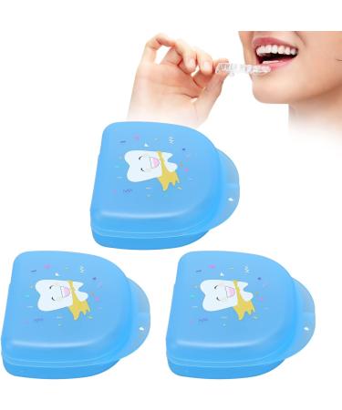 Buy Verdant Touch Retainer Case - 3PCS Dental Orthodontic Container for Mouthguards | Durable & Portable Blue Retainer Box - Ship Internationally! - Buy Online on GoSupps.com