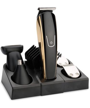Pro Hair Clipper Cordless/Corded Hair Cutting Kit Trimmer Kit Professional Barber Kit Five in One for Men and Women Family