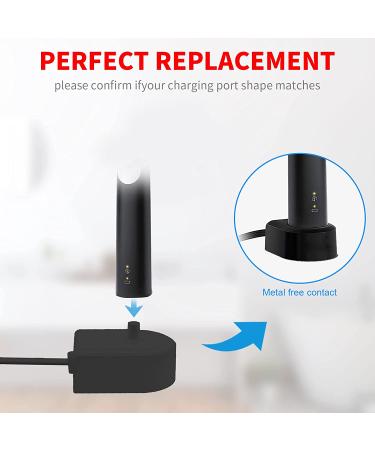 Compatible Replacement HX6100 Charger for Philips Sonicare Protective Clean Electric Toothbrush - Black - Buy Online on GoSupps.com