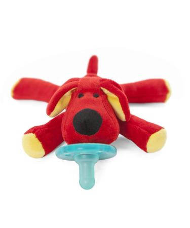 WubbaNub Red Dog Infant Pacifier: Soothing Comfort for Babies - Buy Online on GoSupps.com