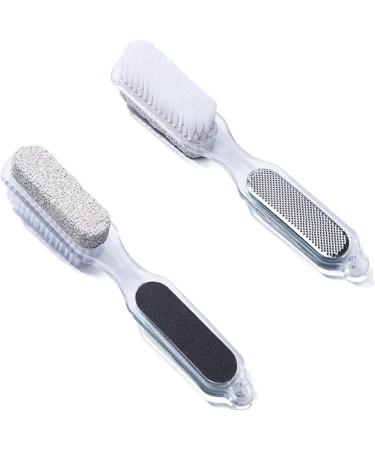 Hornhautraspel 4 in 1 rasp files for foot care and pedicure corneal remover foot riper double -sided corneal file with an ergonomic handle for pedicure and foot care double -sided