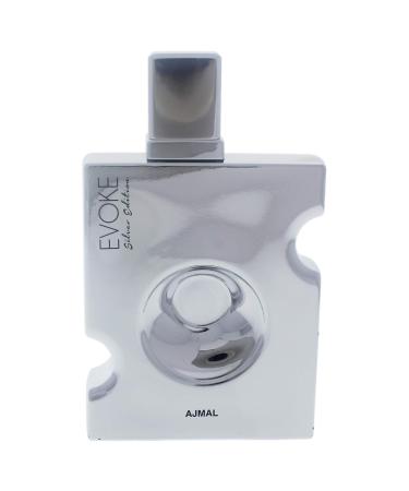 Ajmal Evoke Silver Edition for Men Eau De Parfum Spray 3 Ounce - Buy Online on GoSupps.com