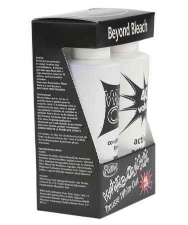 RAW Beyond Bleach White-Out Kit: Conditioning Toner with 40 Volume Activator - Buy Online on GoSupps.com