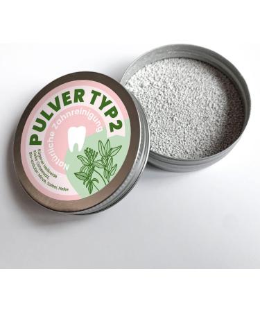 Organic Tooth Cleaning Powder - Schettlers Type 2 | Kieler Ostseesalz R gener Healskreide & Herbs | Natural Dental Care | 20g - Buy Online on GoSupps.com