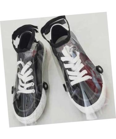 minkissy 3 Pairs Barber Shoe Covers Shoe Protector Covers Transparent Shoe Covers Clear Shoe Bags Transparent Shoe Bags Beauty Kit Cosmetology Kit Barber Shoes Cape Set Cosmetic Silica Gel - Buy Online on GoSupps.com