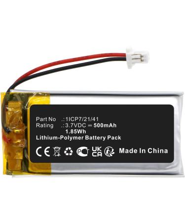 Synergy Digital Wireless Headset Battery - Compatible with Samson Airline 88 | Ultra High Capacity Li-Pol 3.7V 500mAh Replacement - Buy Online on GoSupps.com