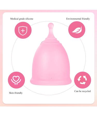 Menstrual Cup with Sterilizer - Medical Silicone Reusable Menstrual Disc & Bands | Shop Now! - Buy Online on GoSupps.com