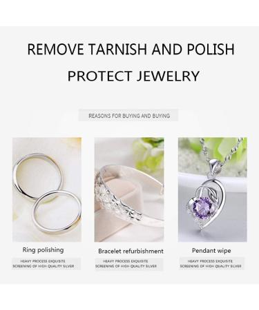 Purest Spring Cleaning & Polishing Cloths for Silver & Gold | Sterling Silver Jewelry Tarnish Remover (Large & Small - Buy Online on GoSupps.com